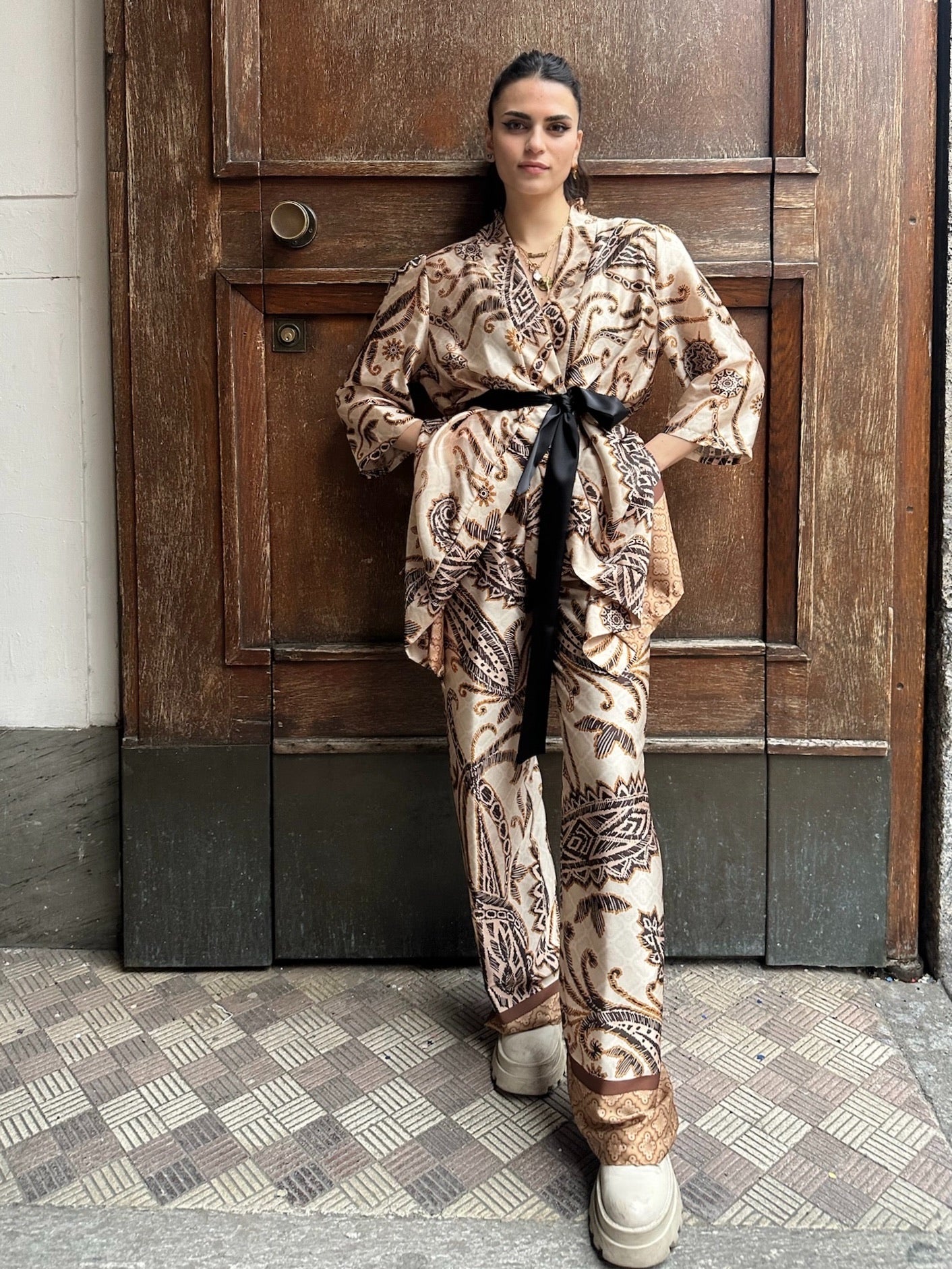 Completo fantasia kimono