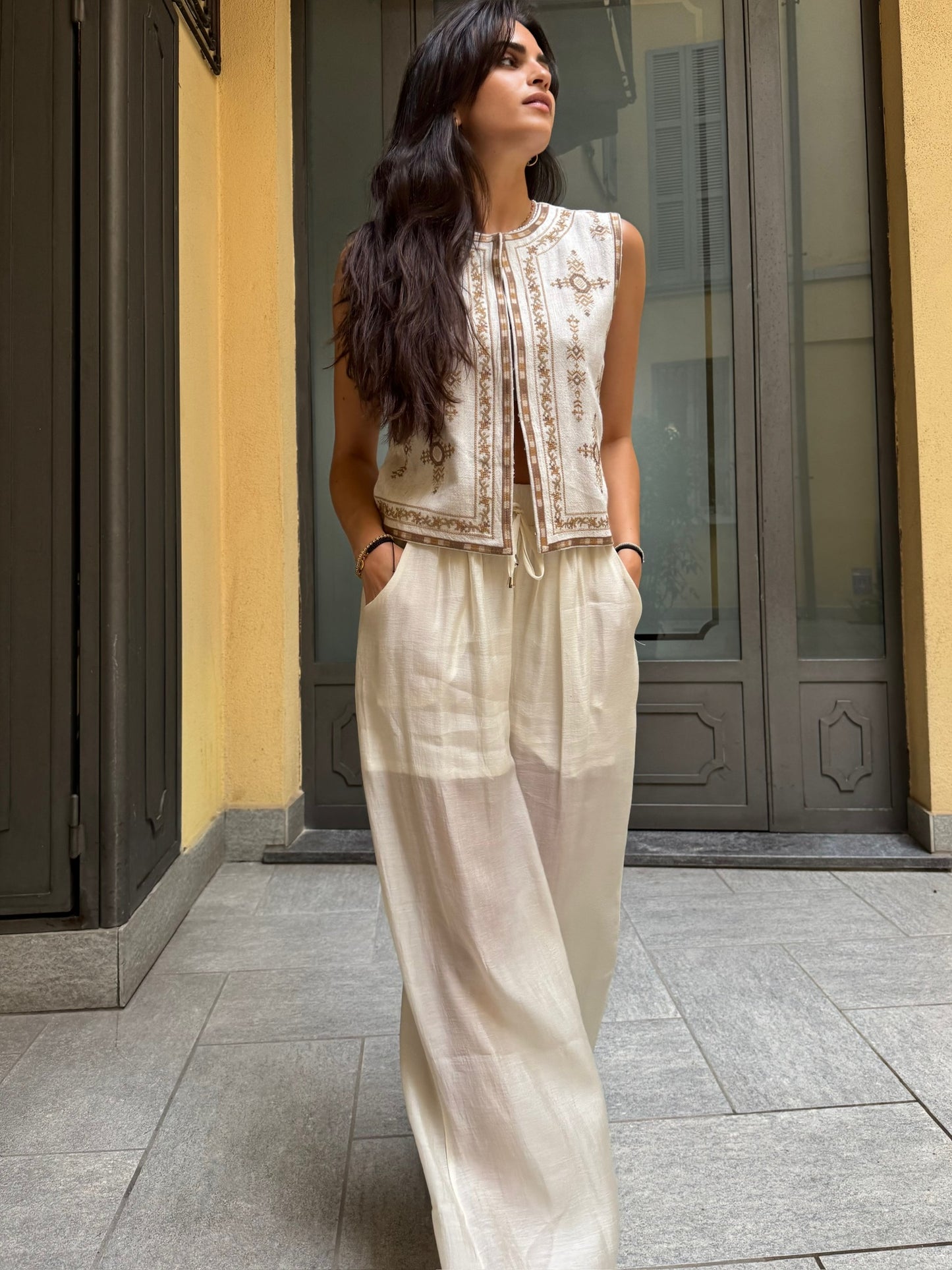 Pantalone seta