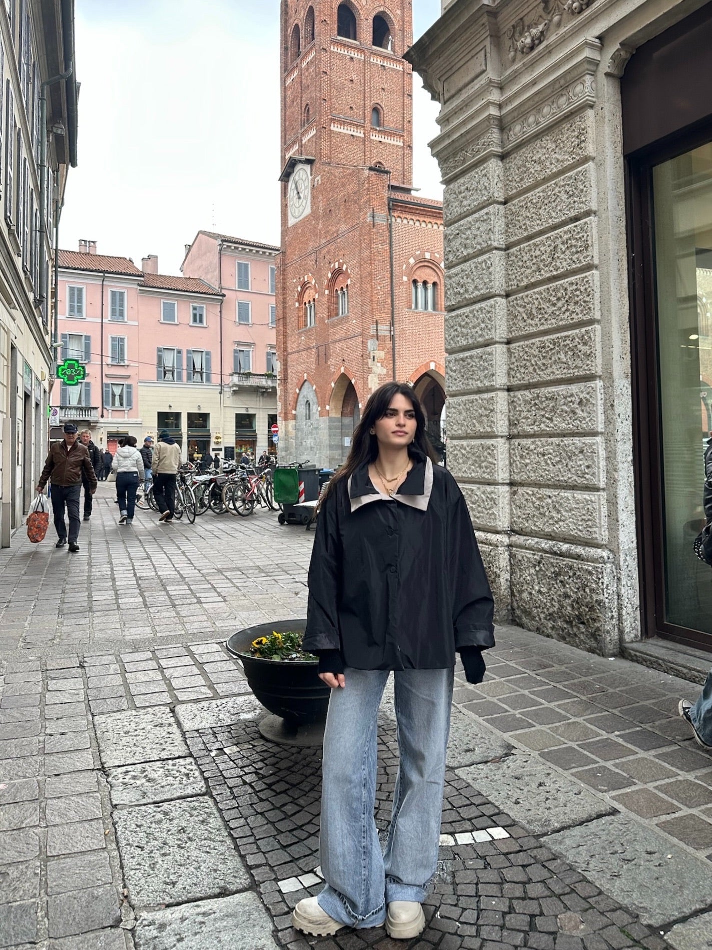 Giacca in nylon