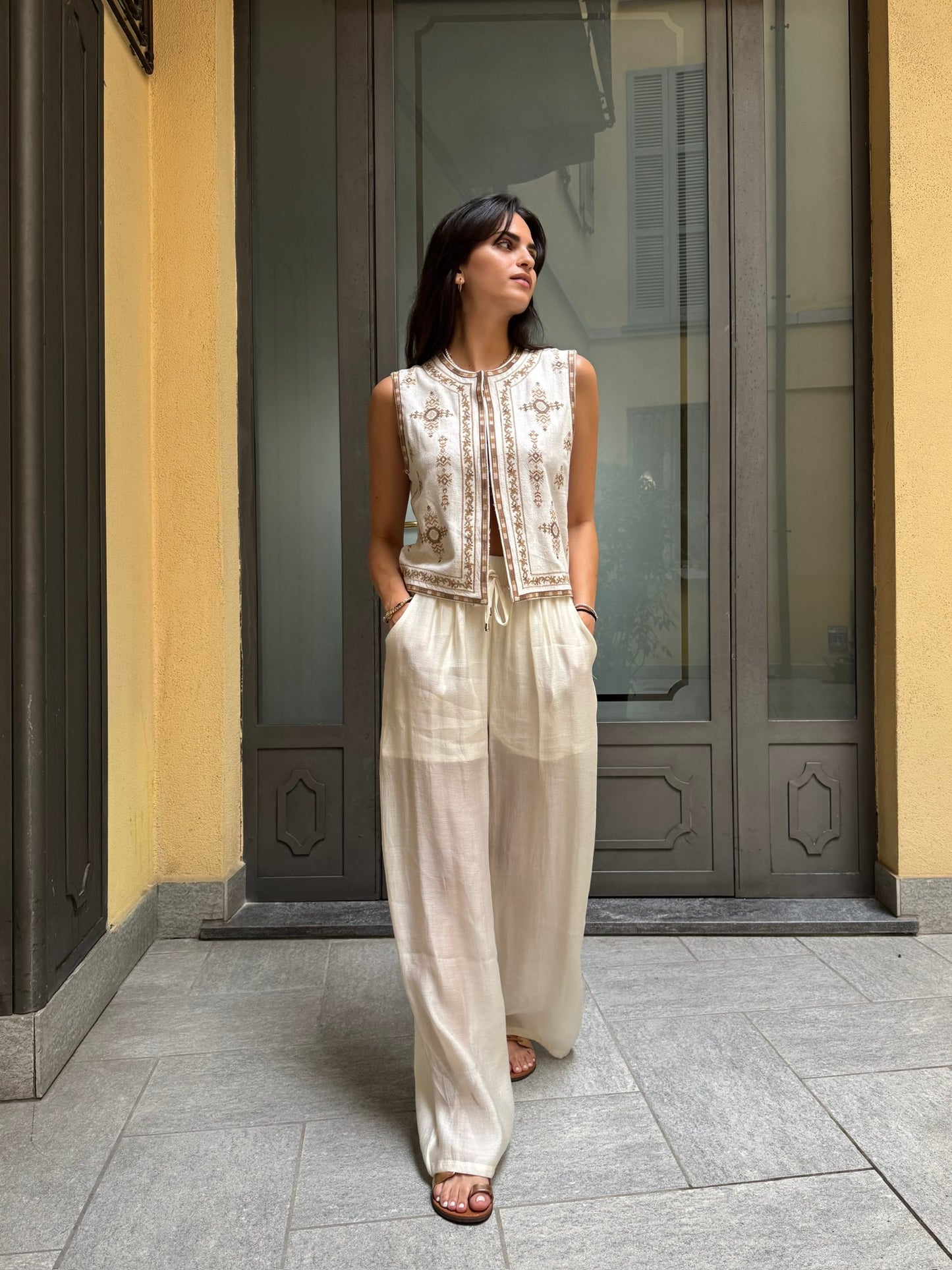 Pantalone seta
