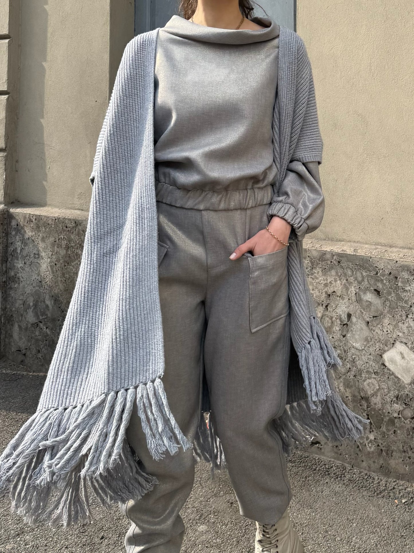 Gilet frange