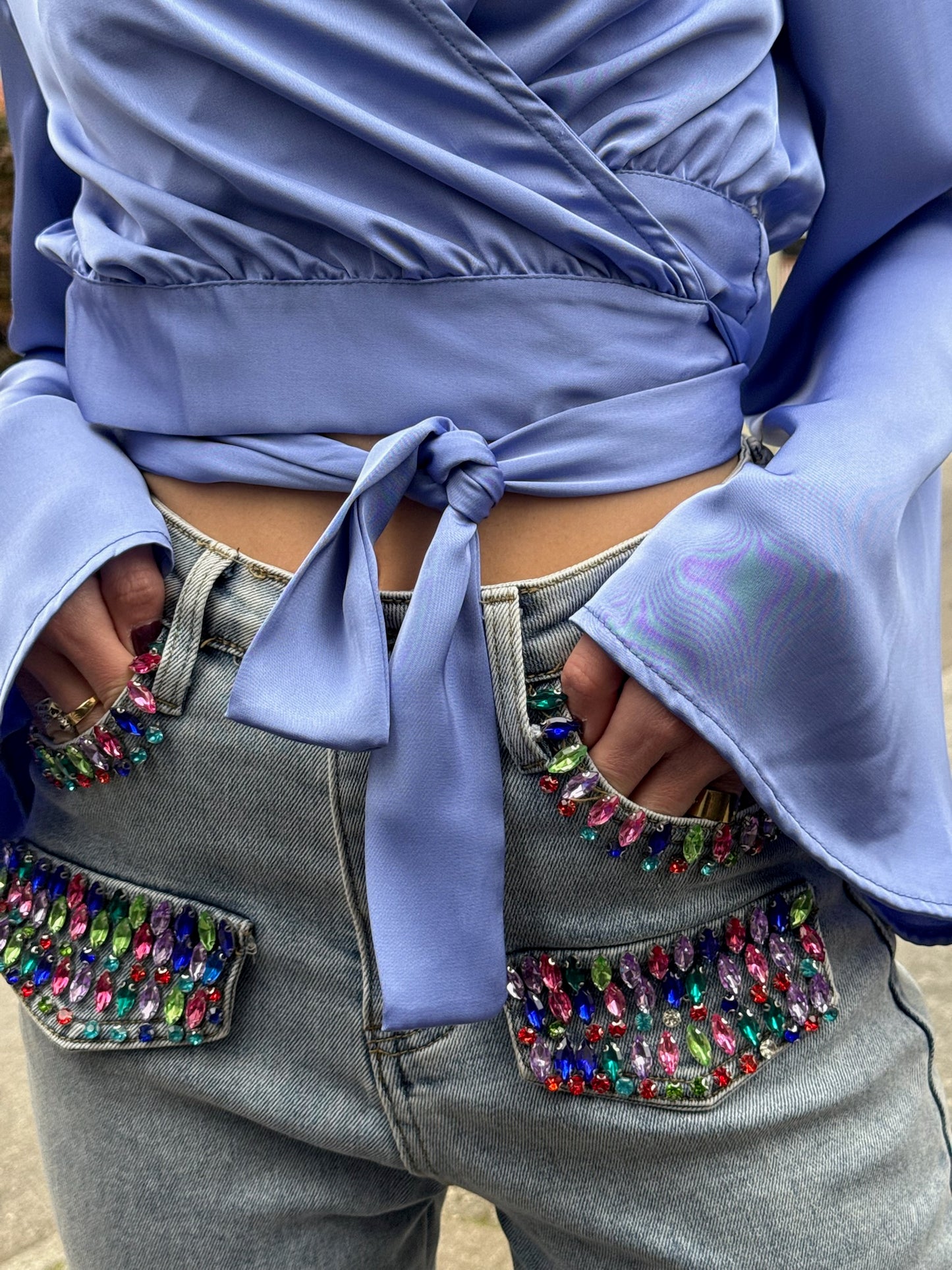 Jeans pietre