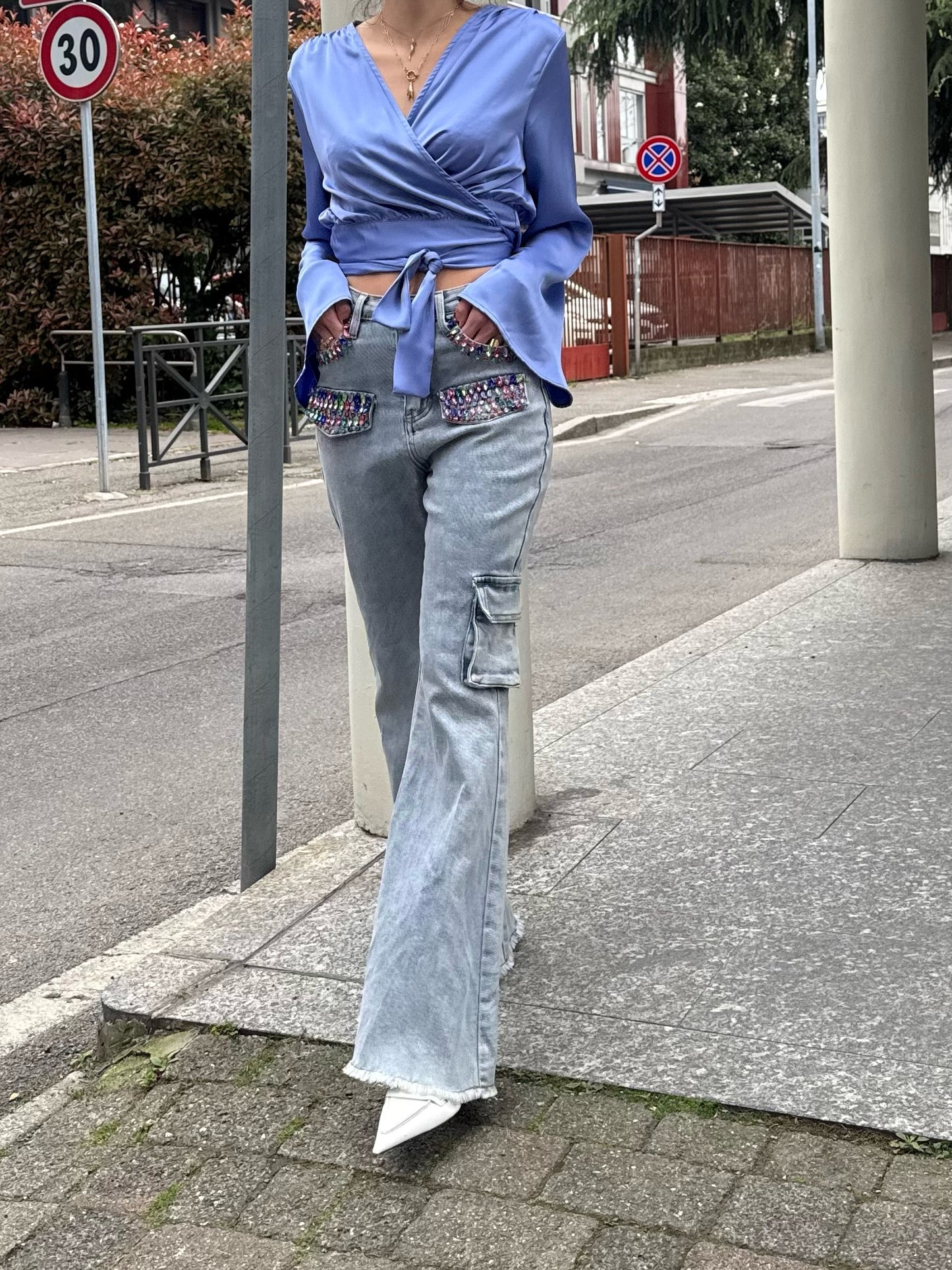 Jeans pietre