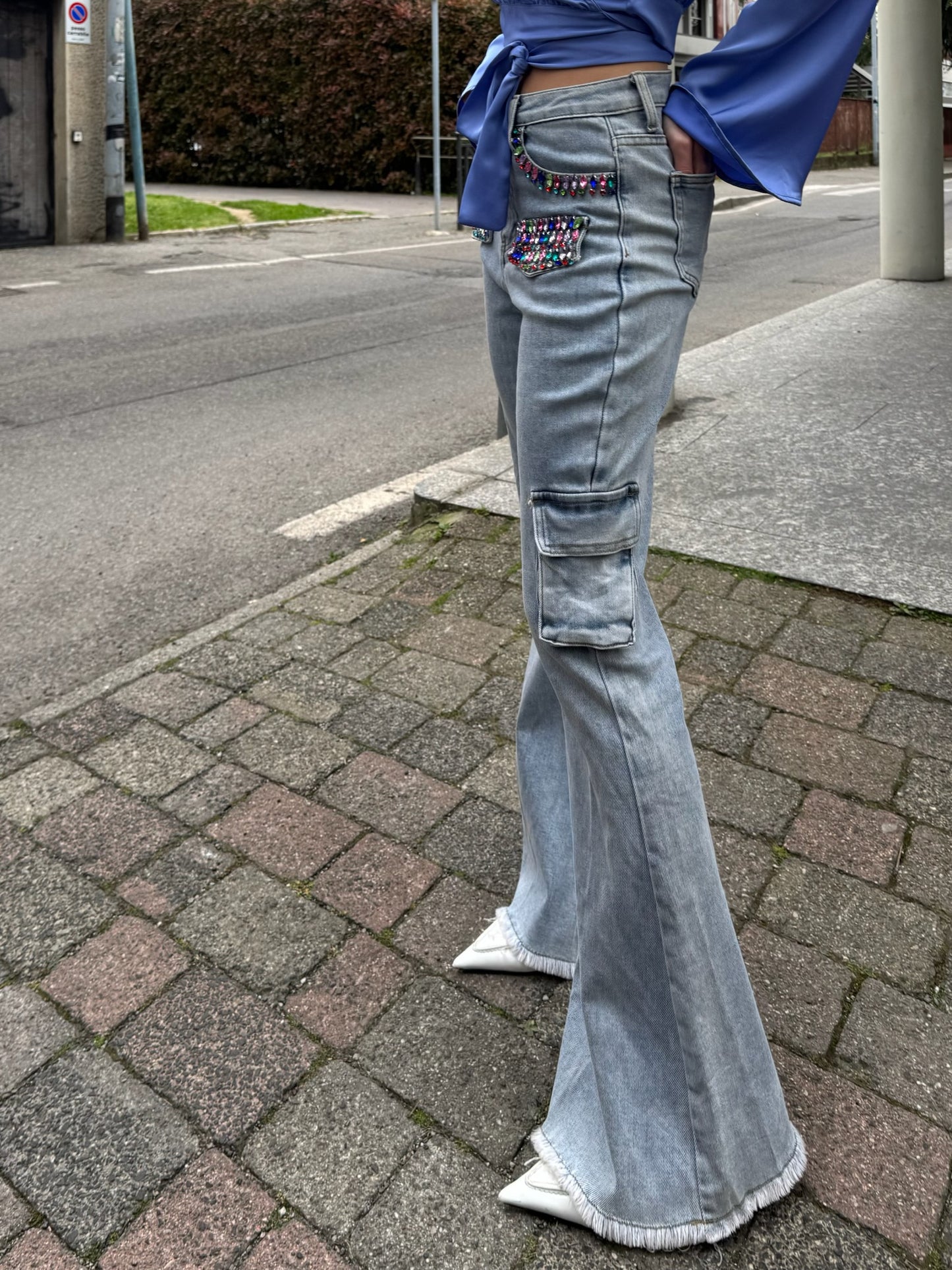 Jeans pietre