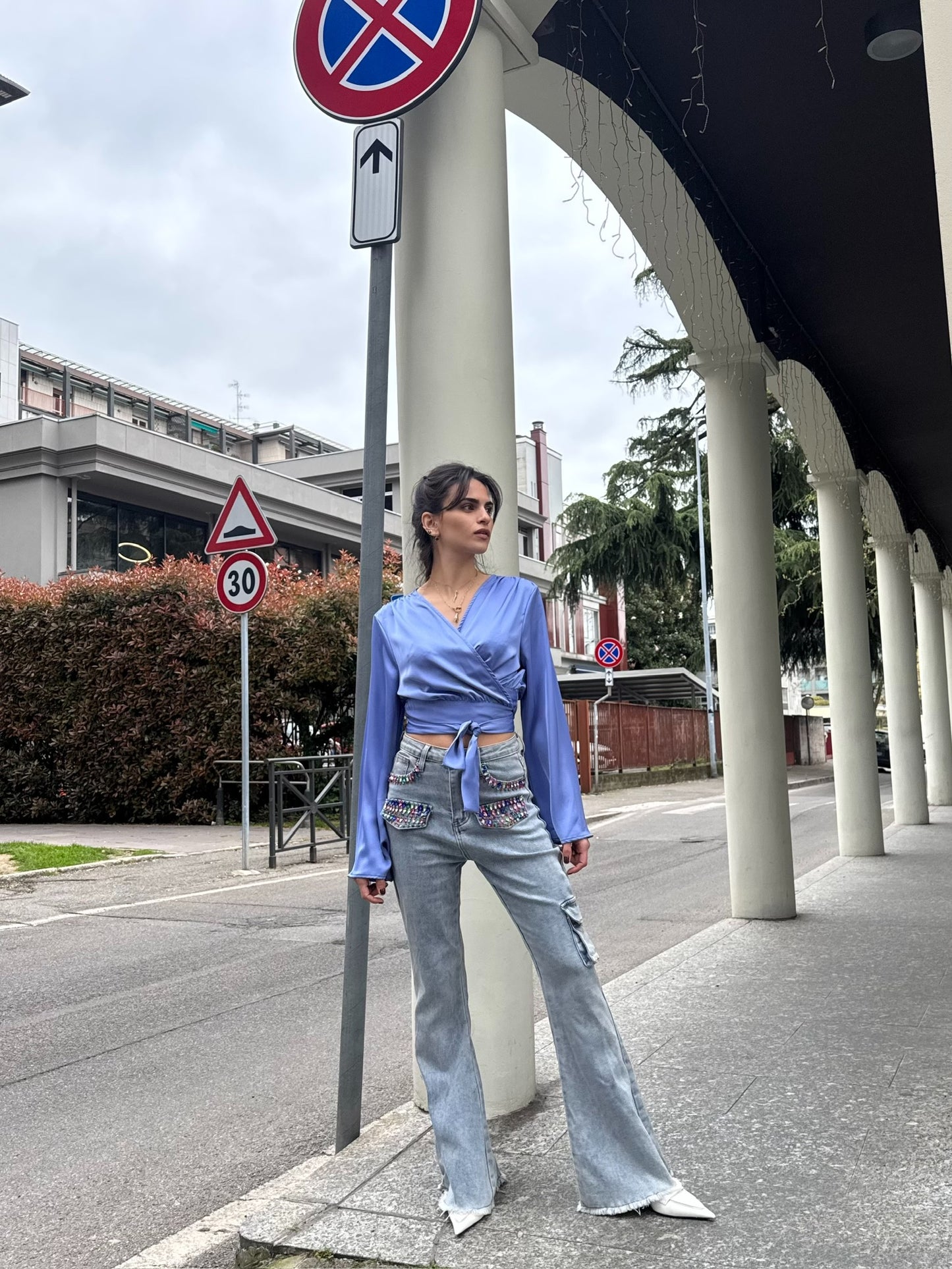 Jeans pietre