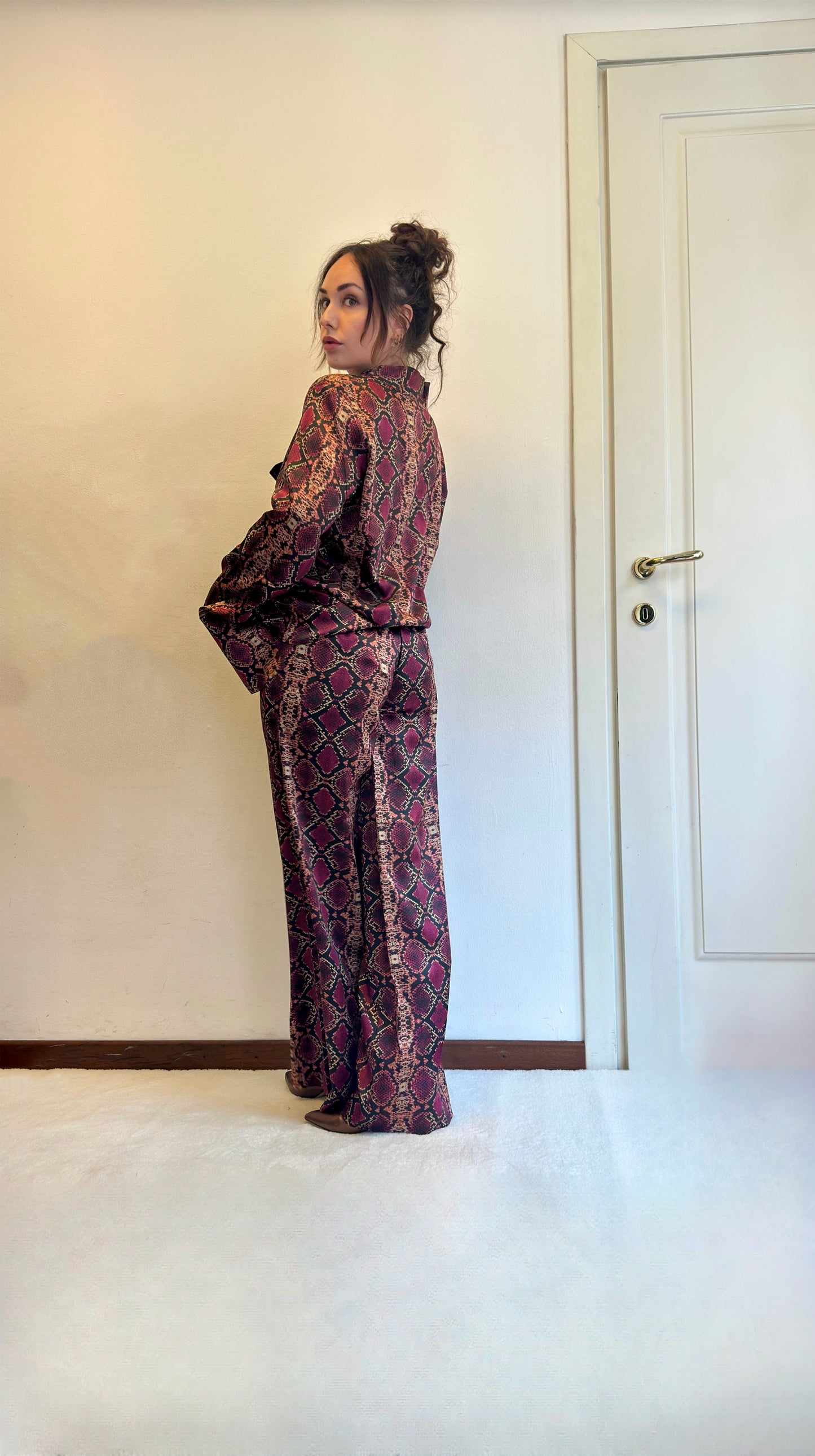 Blusa in seta