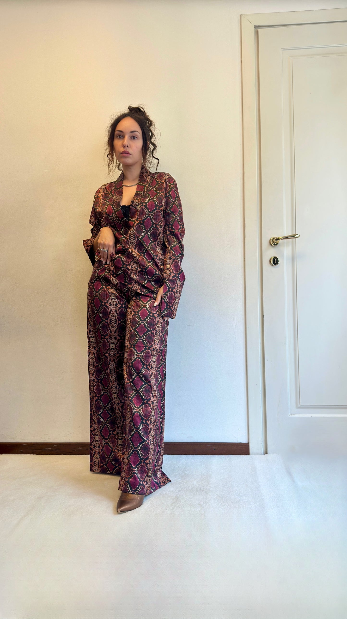 Blusa in seta