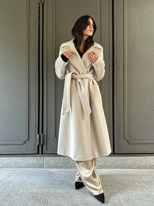 Cappotto lana e cashmere