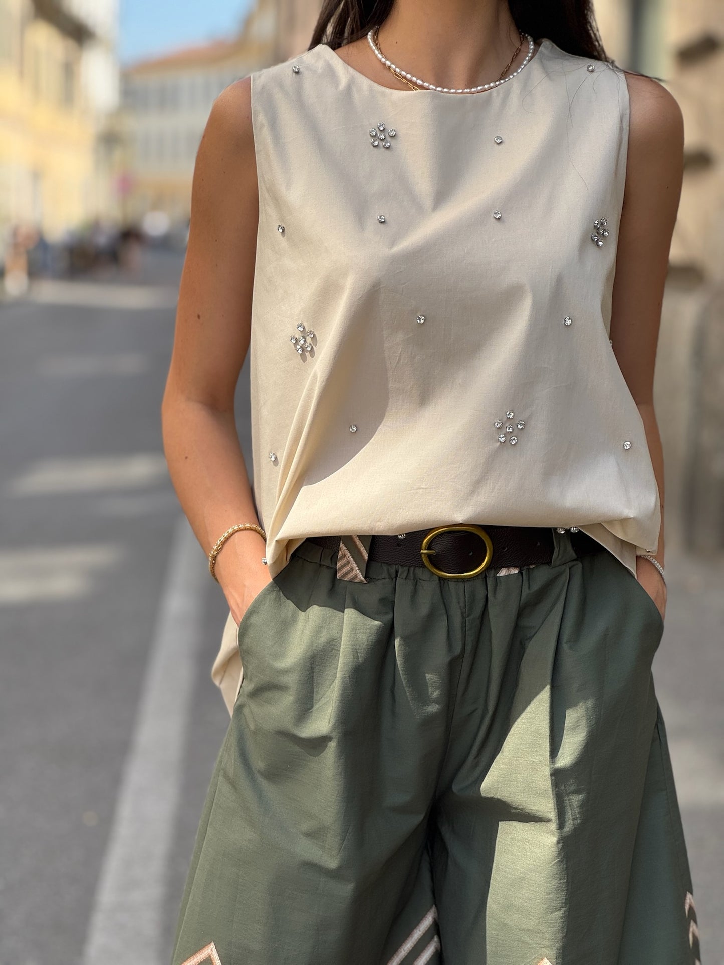 Casacca strass