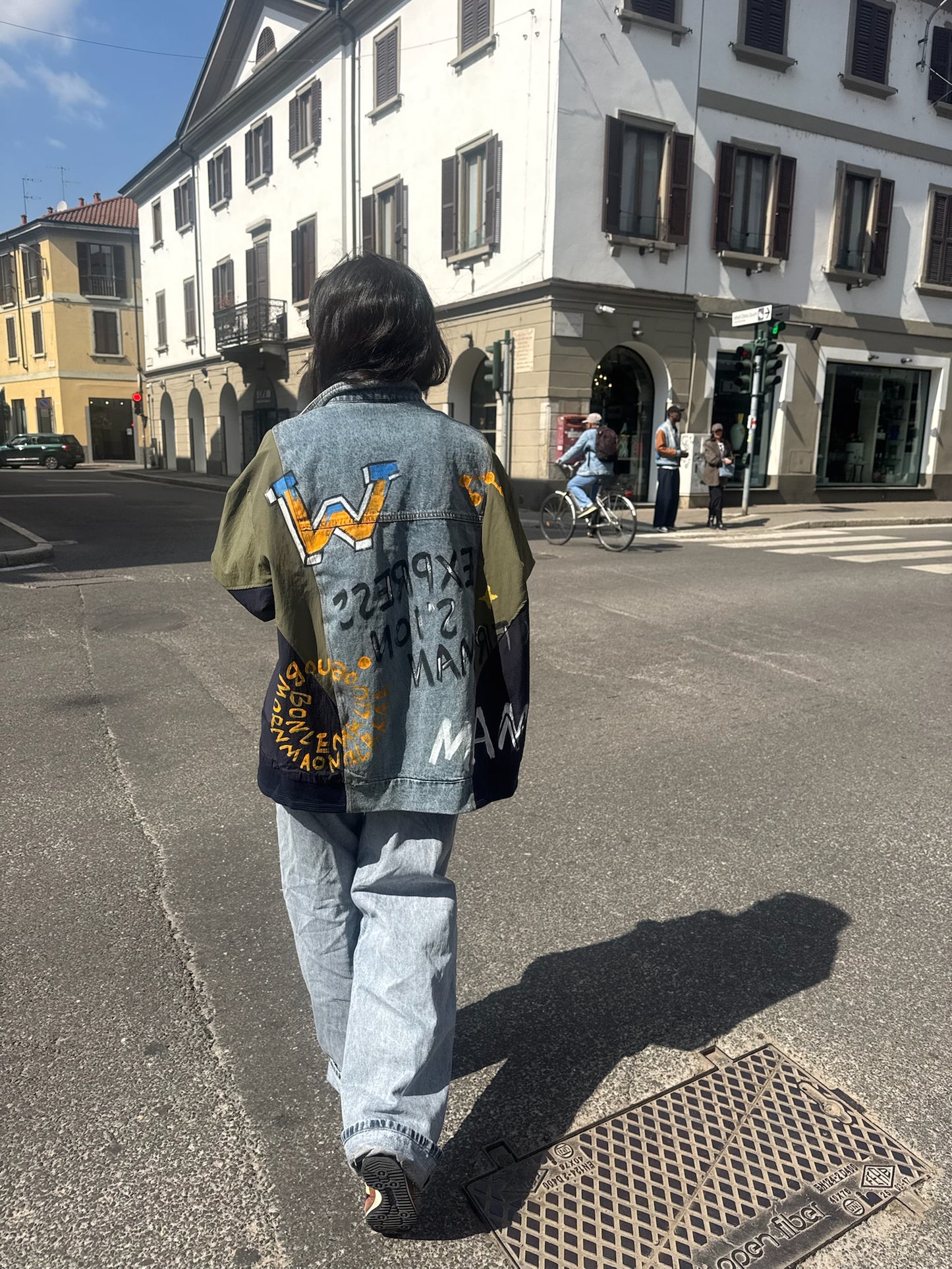 Bomber dipinto